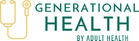 Generational Health by Adult Health Logo
